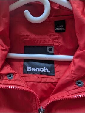 Bench Red Hooded Jacket
